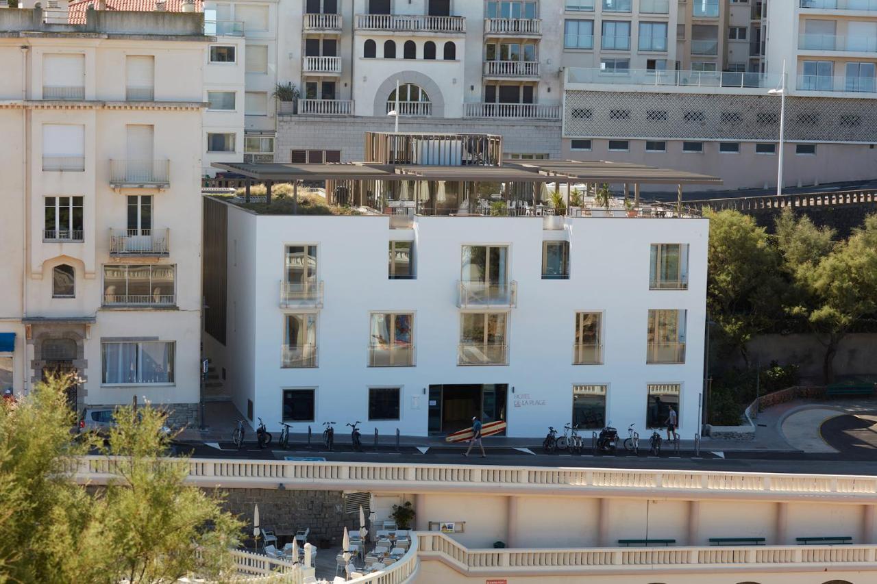Hotel De La Plage Biarriz Exterior foto